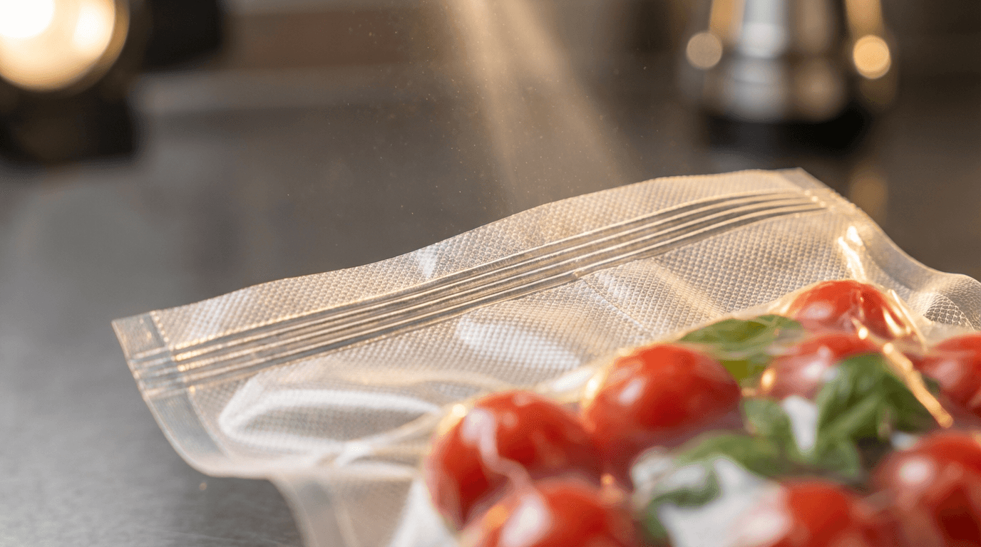 Food packing machinery in operation with precise mechanical components